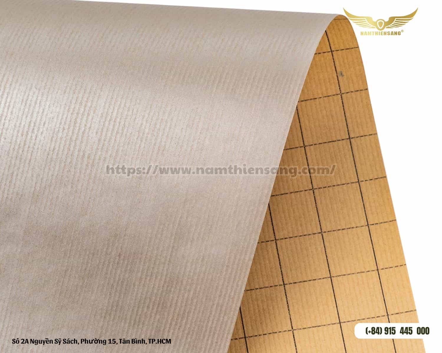 Lớp keo dán trên giấy kraft